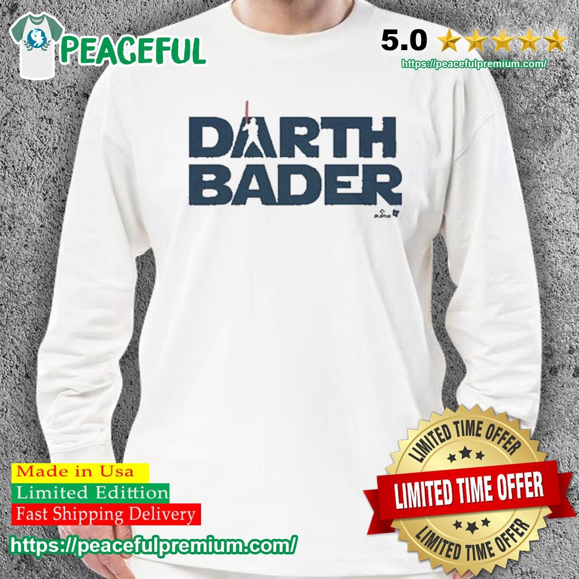 Harrison Bader Star Wars Darth Bader New York Yankees Shirt