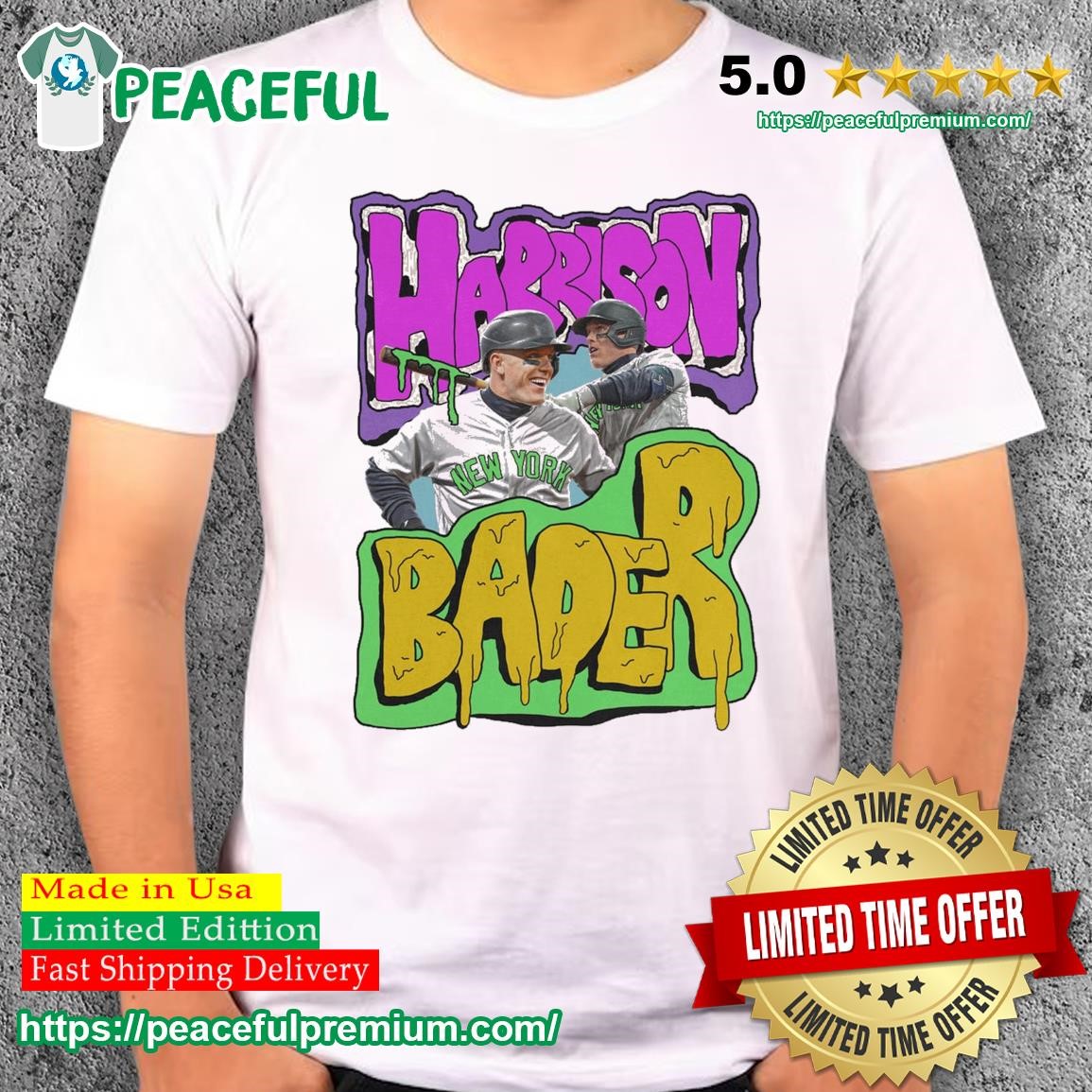 Harrison Bader T-Shirts for Sale