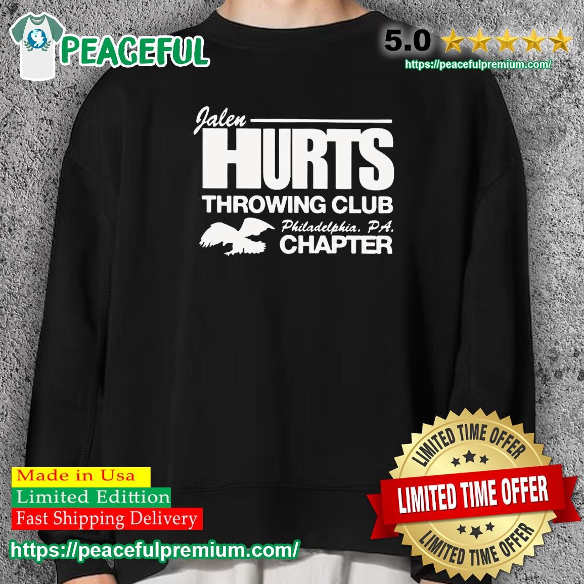 Official Official Jalen Hurts Throwing Club Philadelphia PA Chapter T-Shirt,  hoodie, sweater, long sleeve and tank top