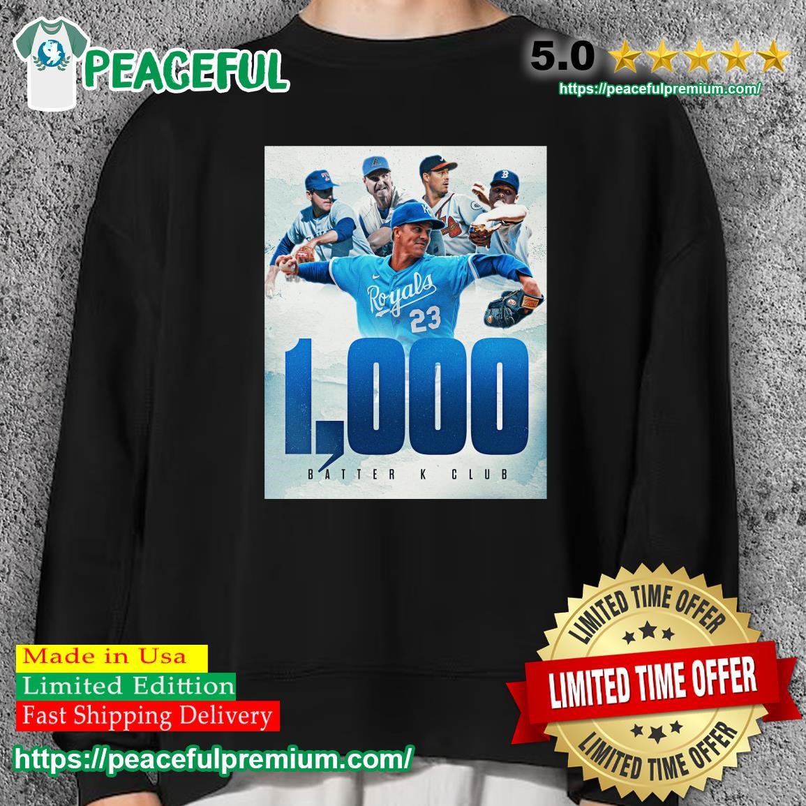 Kansas City Royals 1000 Batter K Club Shirt sweater.jpg