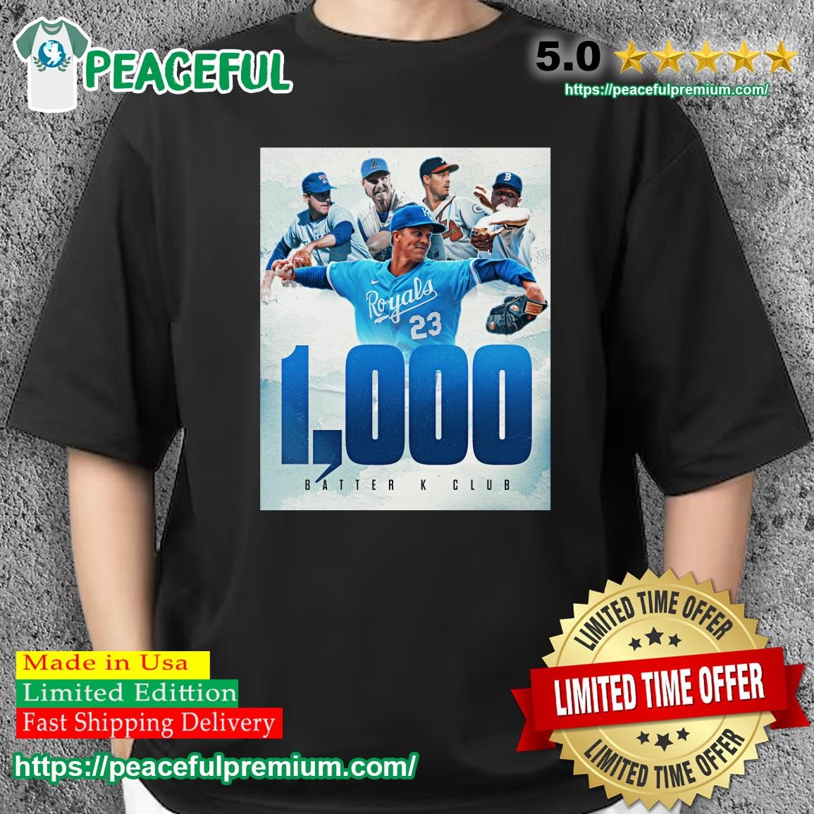 Kansas City Royals 1000 Batter K Club Shirt, hoodie, sweater, long