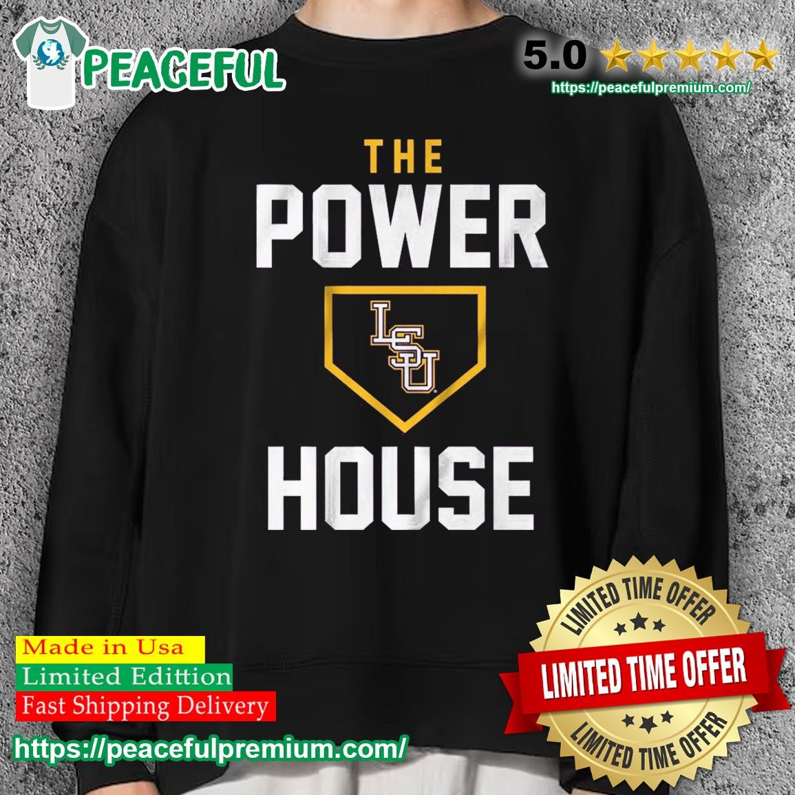 LSU Baseball The Powerhouse LSU Baseball Shirt, hoodie, sweater