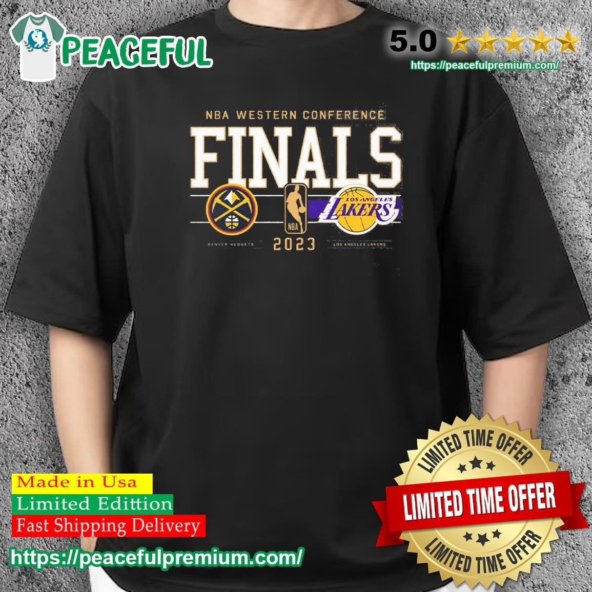 Los Angeles Lakers Western Conference Champions logo 2023 T-shirt