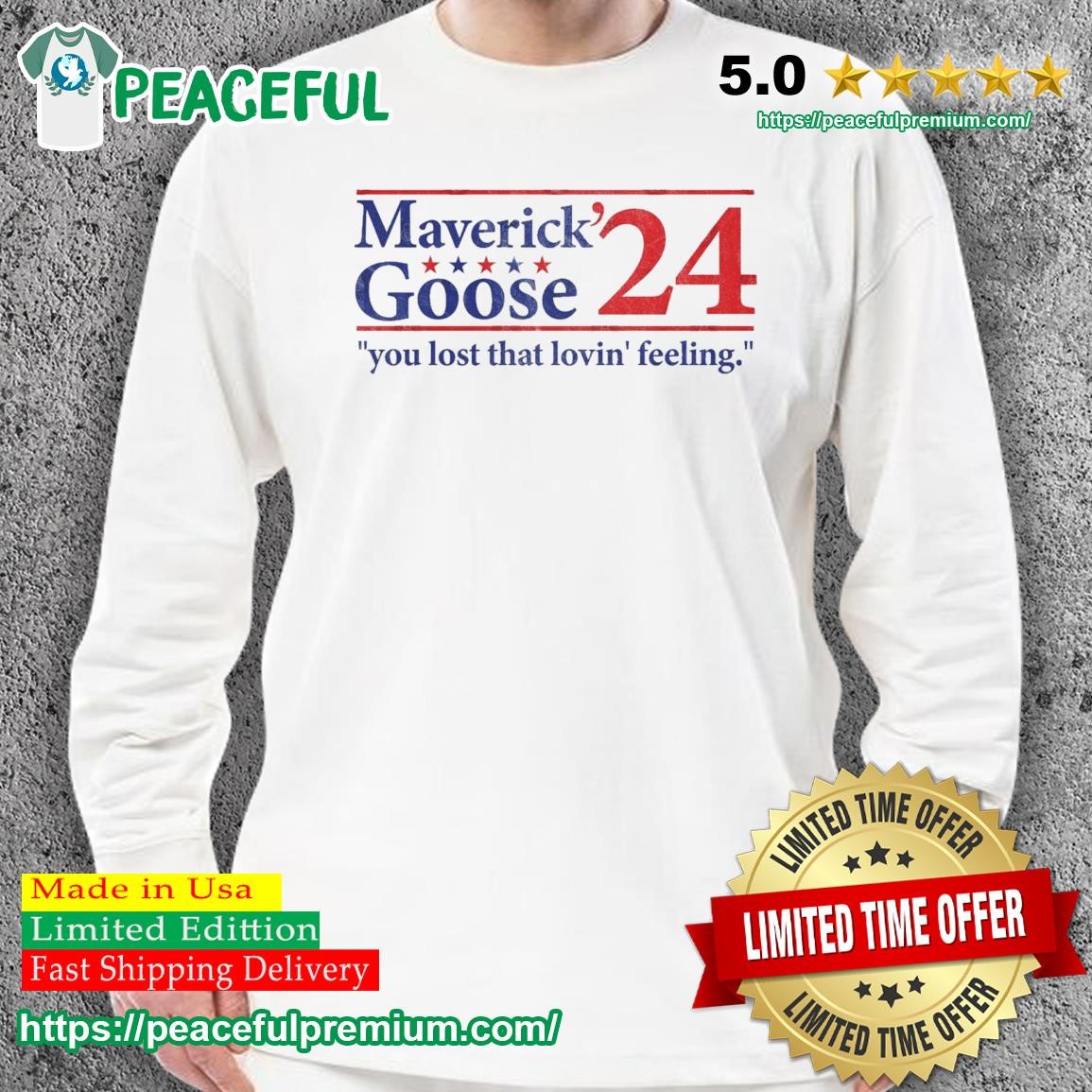 Maverick Goose 2024 You Lost That Lovin' Feeling shirt sweater.jpg