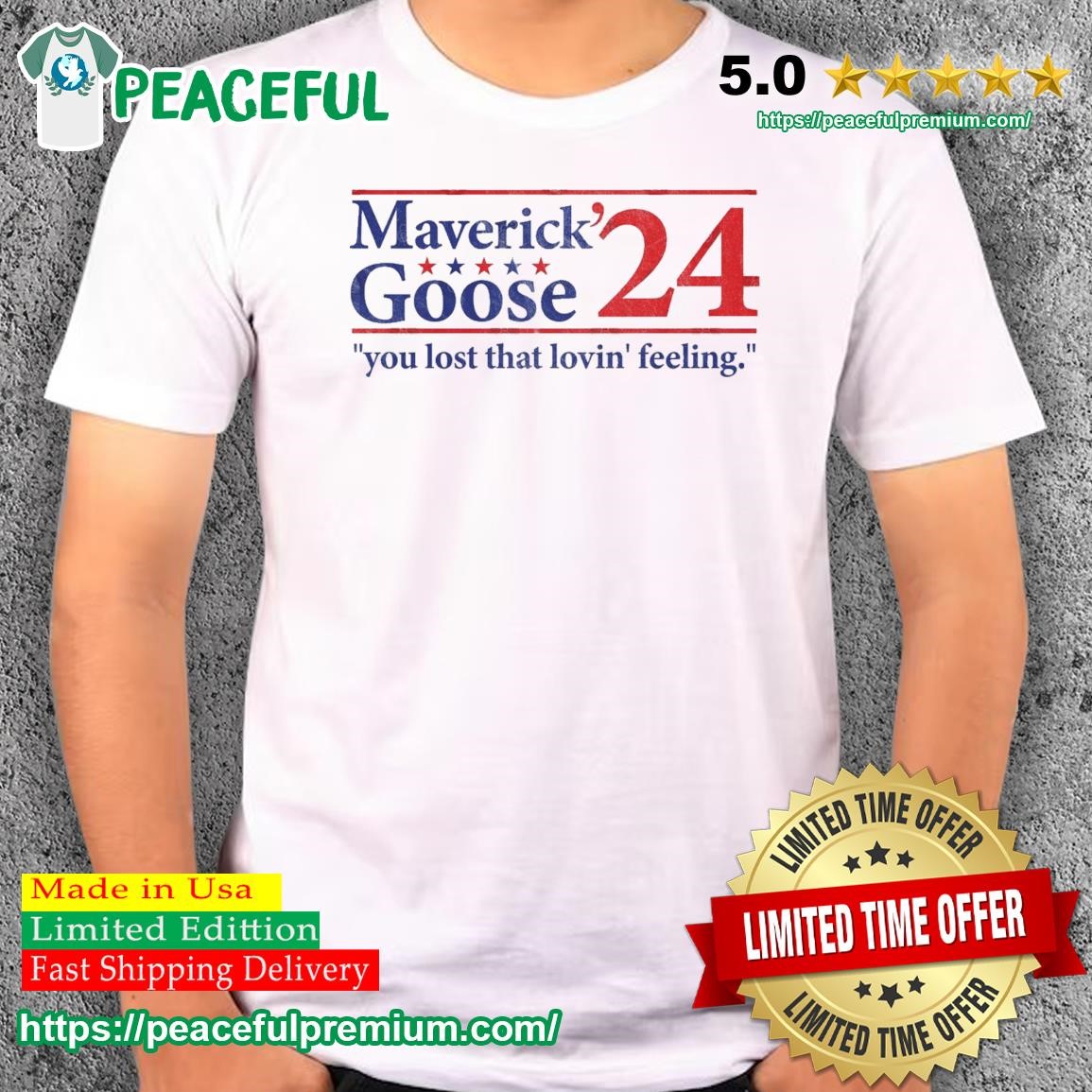 Maverick Goose 2024 You Lost That Lovin' Feeling shirt