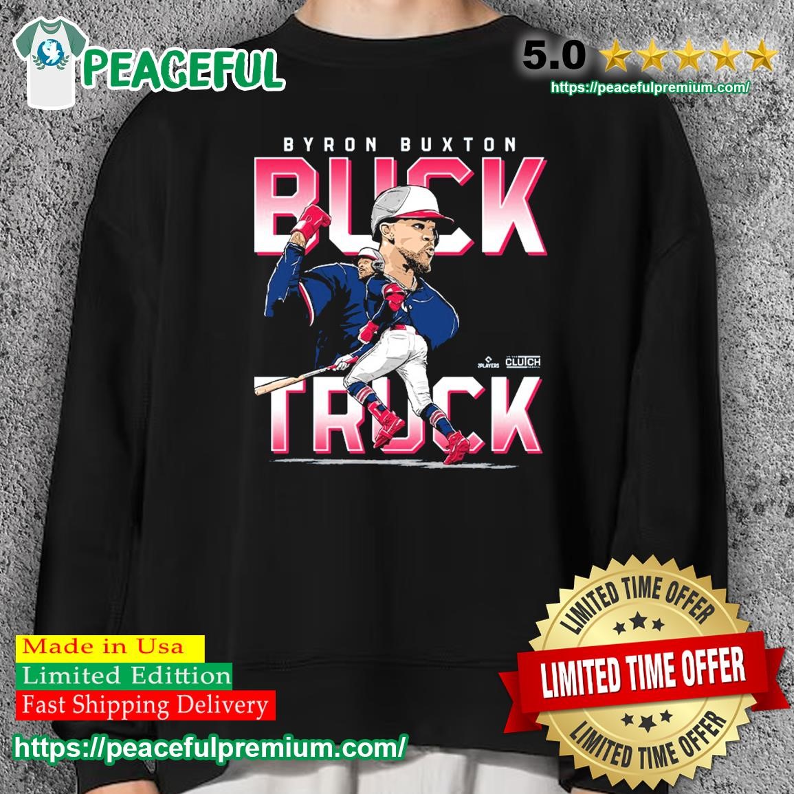 Minnesota Twins Byron Buxton BUCK TRUCK Shirt, hoodie, sweater, long sleeve  and tank top