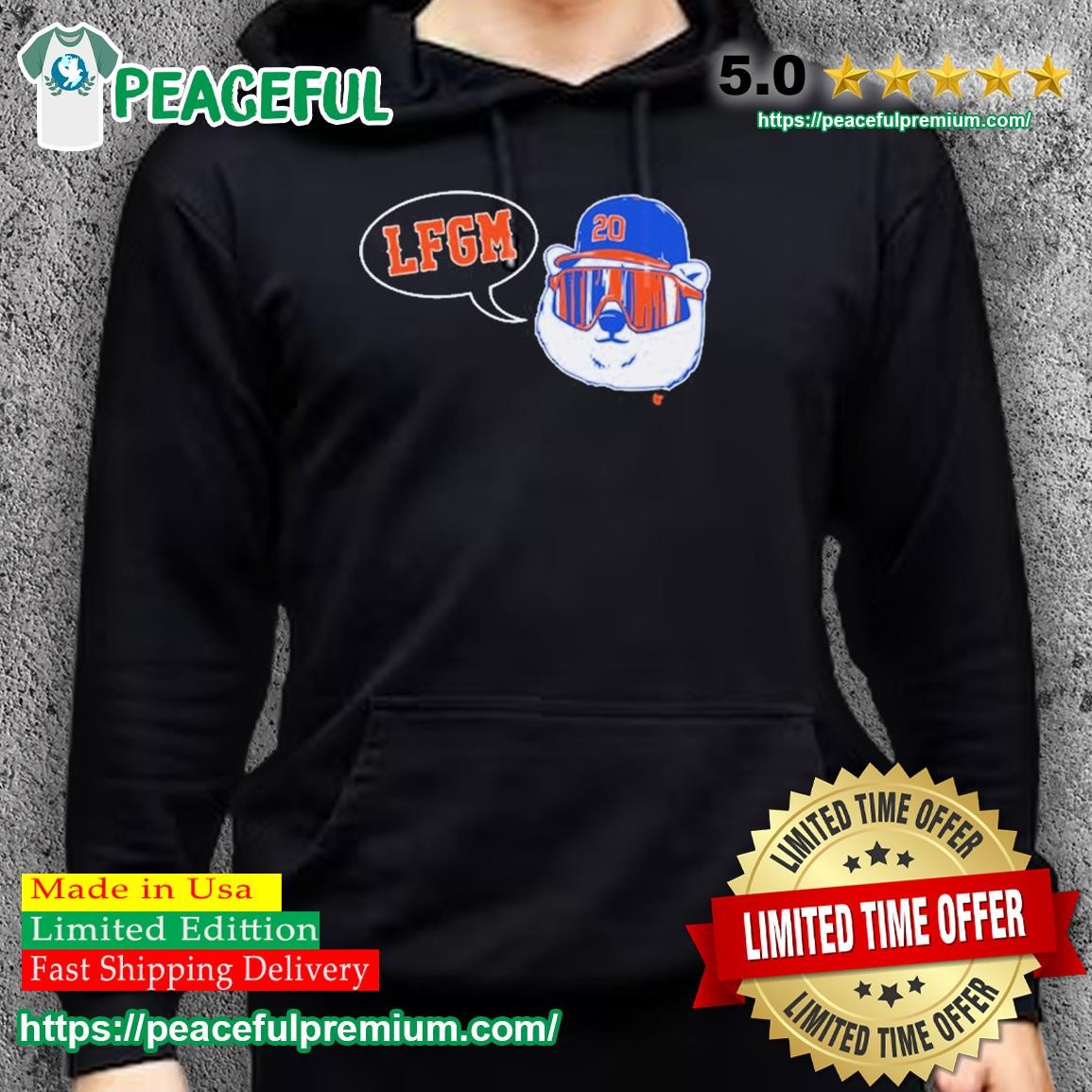 Official Pete Alonso LFGM Polar Bear Shirt, hoodie, sweater, long sleeve  and tank top