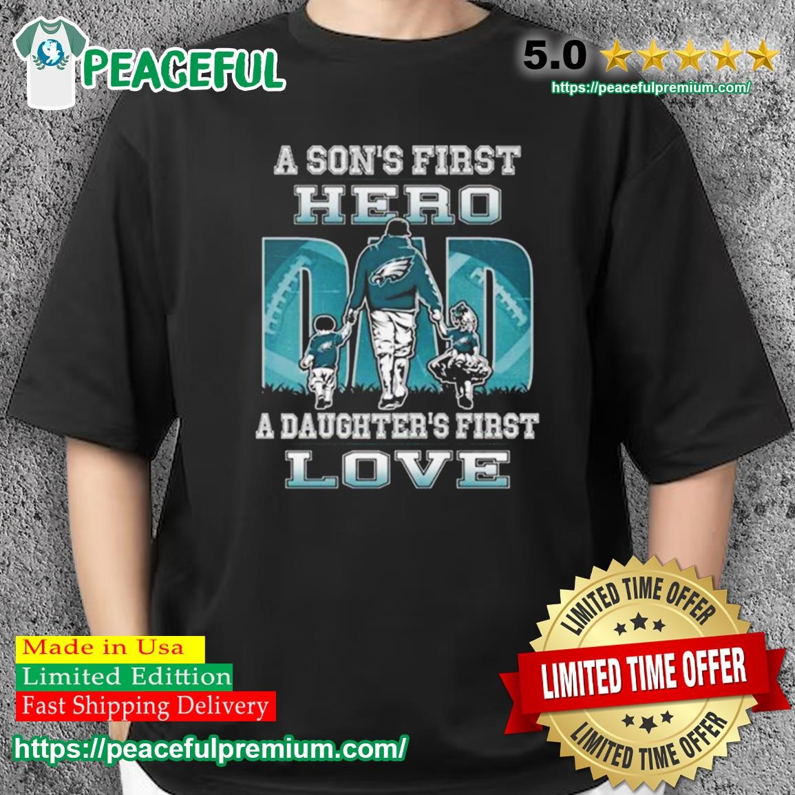 This Dad Loves His Eagles T Shirts, Hoodies, Sweatshirts & Merch