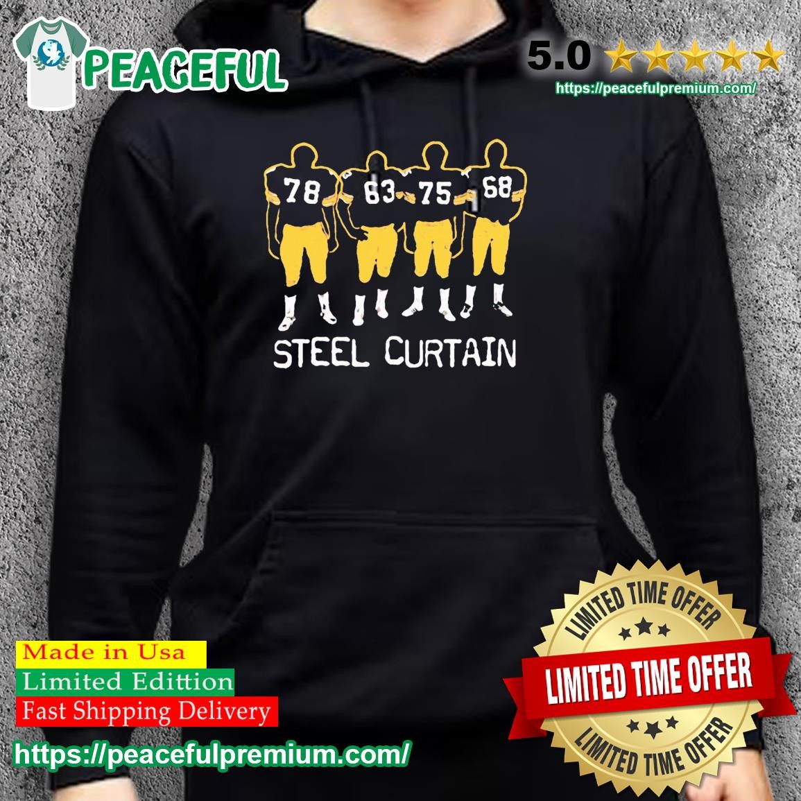 Steel Curtain Logo Pittsburgh Steelers shirt, sweater, hoodie, sweater,  long sleeve and tank top