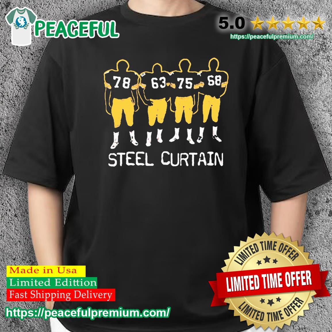 Pittsburgh Steelers Steel Curtain shirt, hoodie, sweater, long