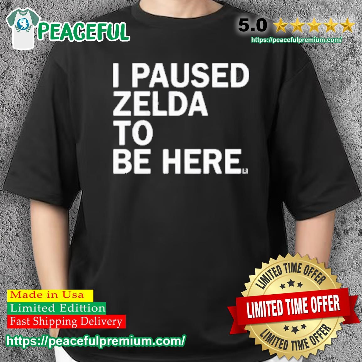 Premium I Paused Zelda To Be Here 2023 Shirt