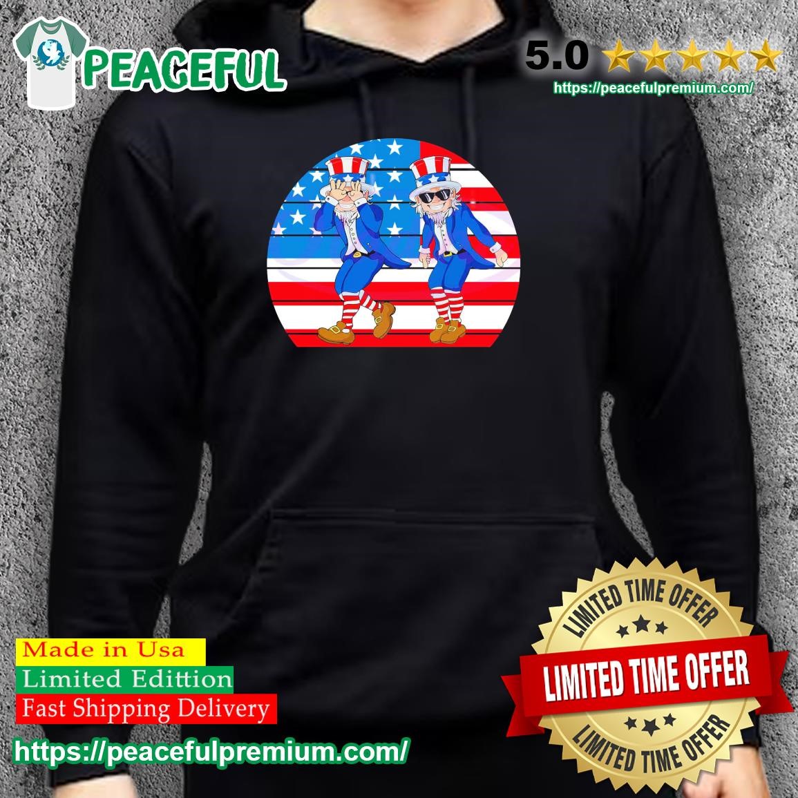 Uncle Sam Griddy Dance Shirt