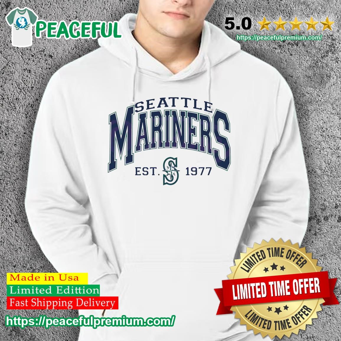 Seattle Mariners Baseball Est 1977 Shirt, hoodie, sweater, long