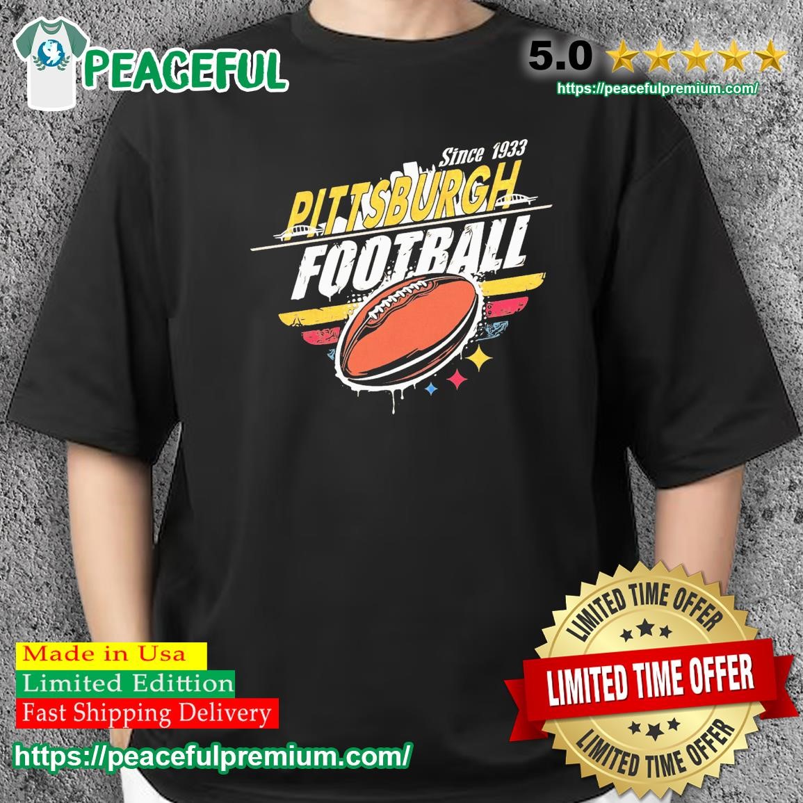 Pittsburgh Steelers football since 1933 Shirt - Bring Your Ideas