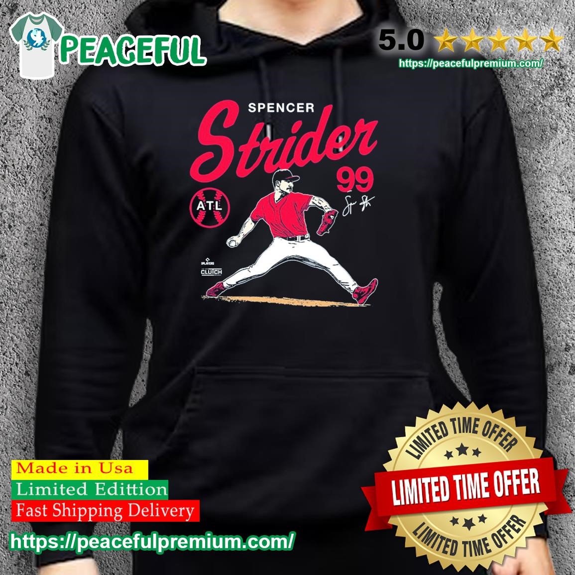 Spencer Strider No 99 Atlanta Braves shirt, hoodie, sweater and