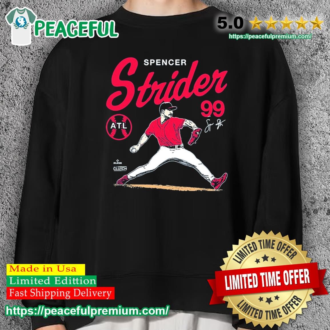 Spencer Strider 99 Atlanta baseball signature shirt, hoodie, sweater, long  sleeve and tank top