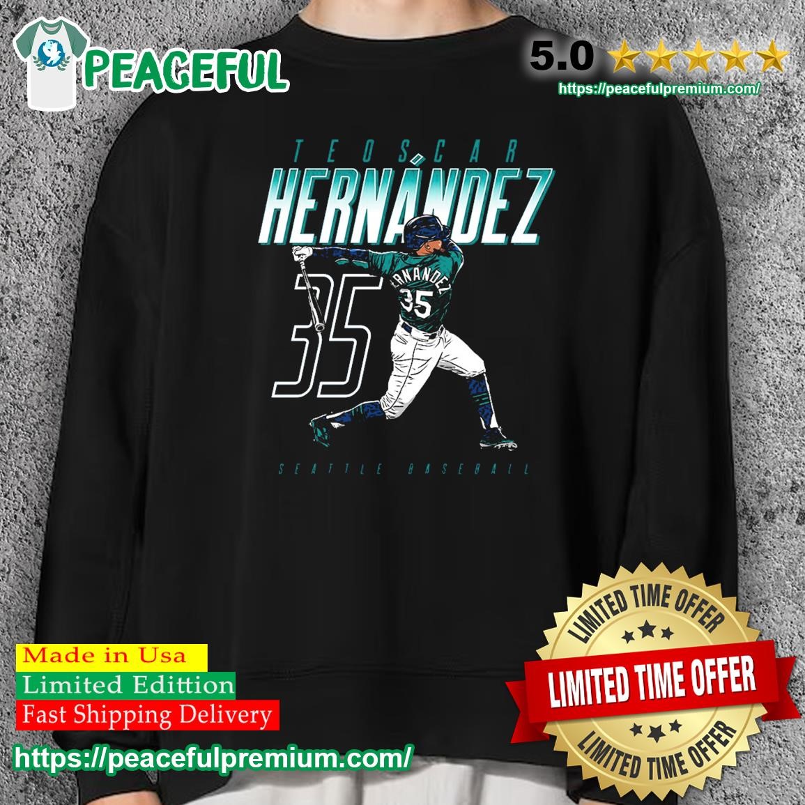 Teoscar Hernandez Jersey, Teoscar Hernandez T-Shirts, Teoscar Hernandez  Hoodies