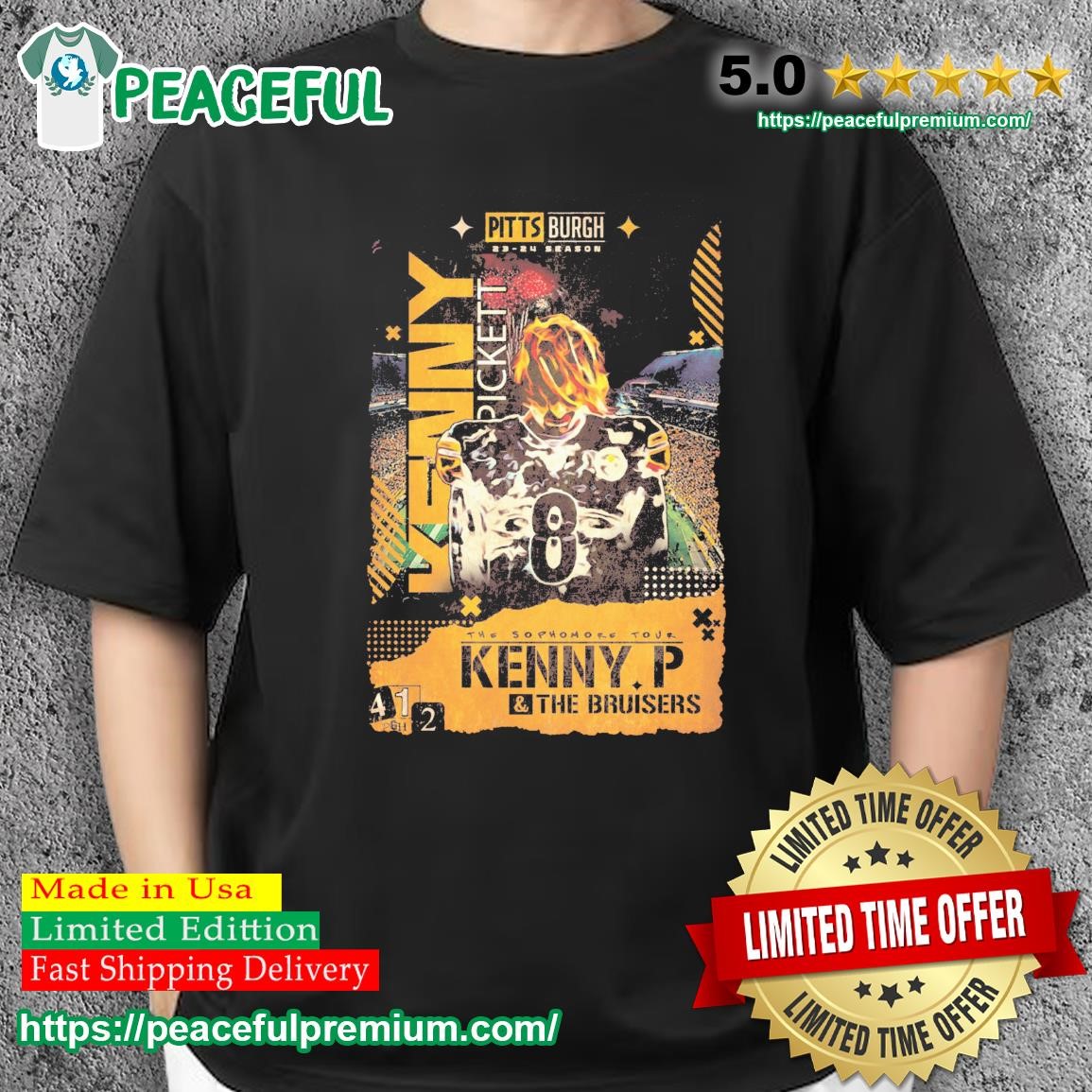 Kenny Pickett Shirt Kenny Pickett T Shirt Kenny Pickett -   Canada