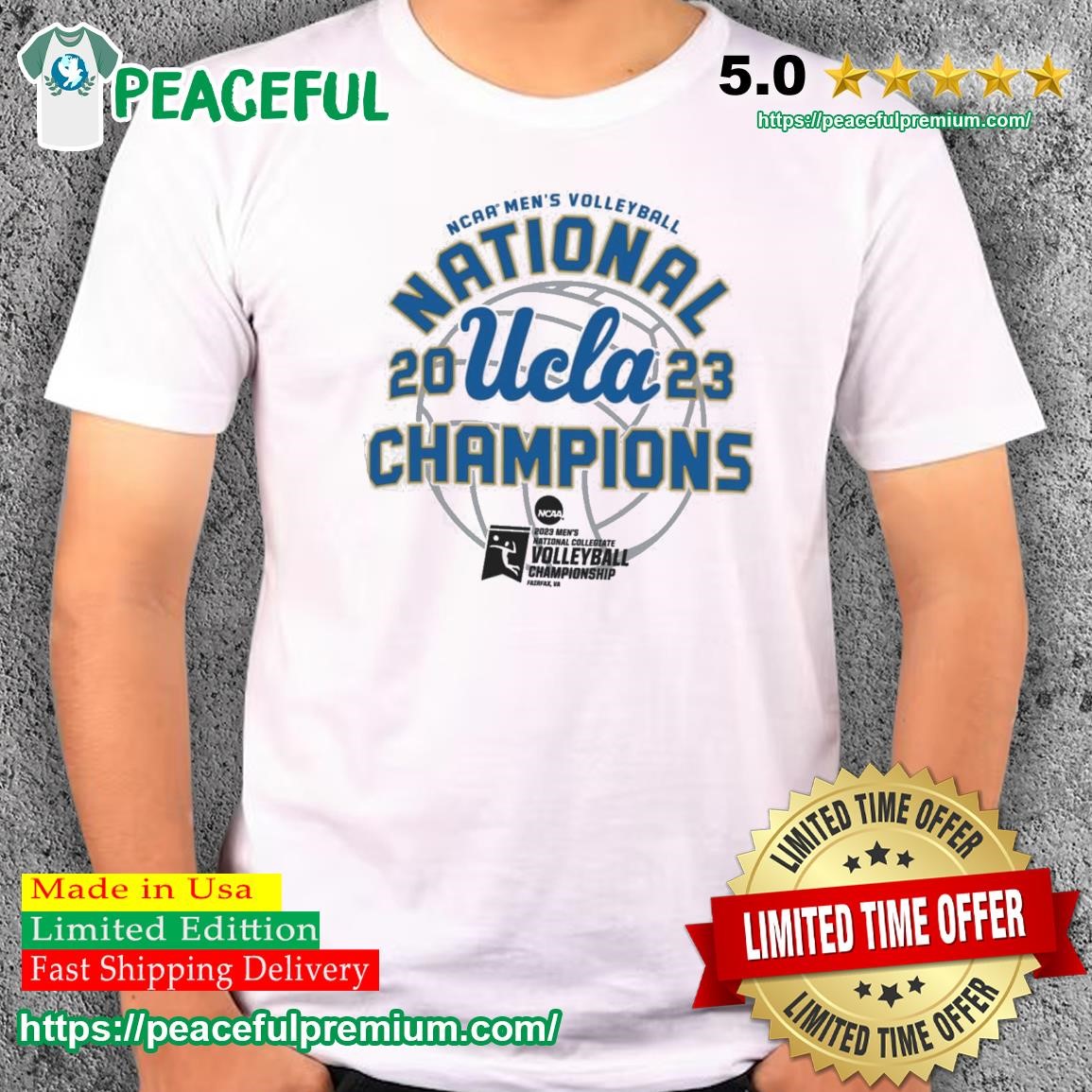 2023 Men's National Collegiate Volleyball Championship Shirt