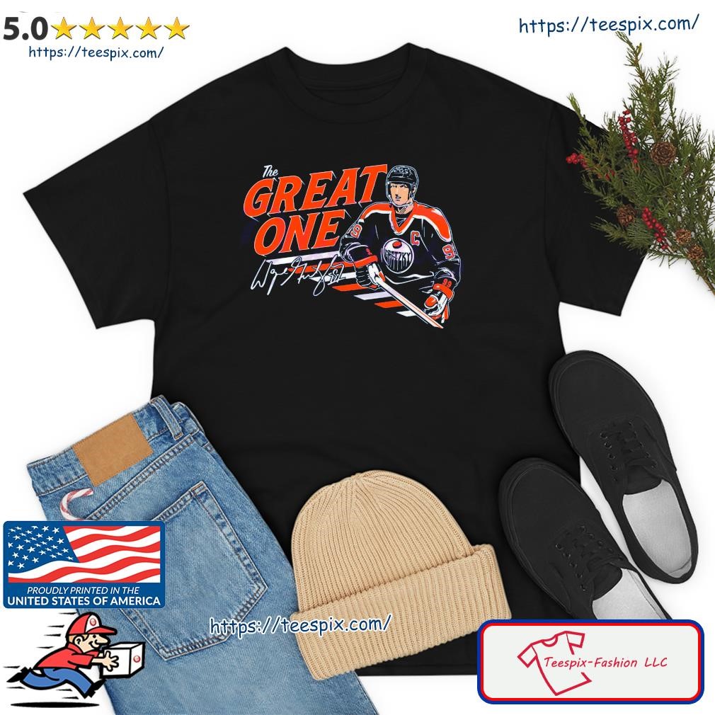 Wayne gretzky the great one shirt, hoodie, sweater, long sleeve and tank top