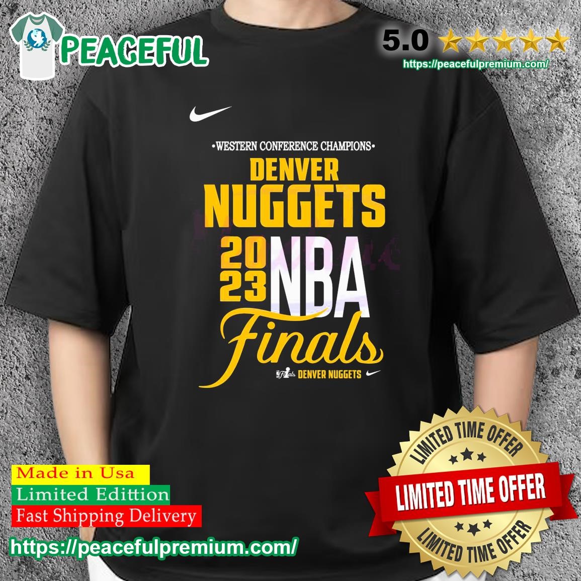 Western Conference Champions Denver Nuggets 2023 Shirt