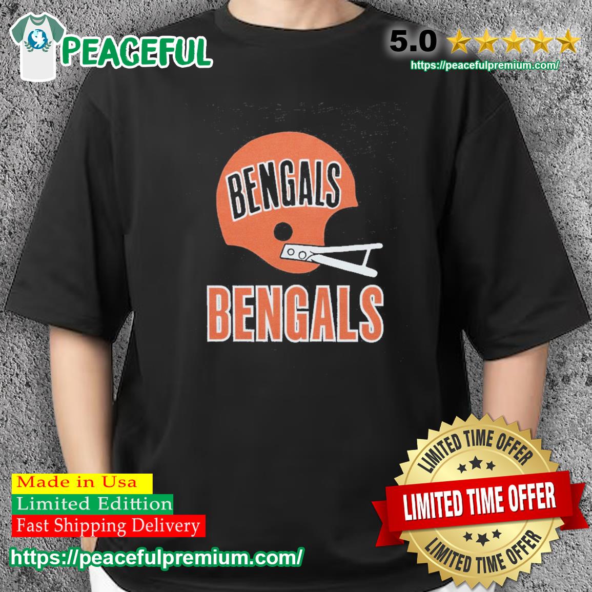 Groovy Cincinnati Bengals Sweatshirt & T-shirt 