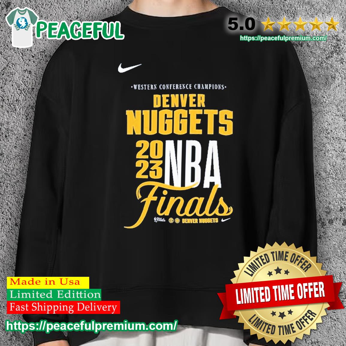 Denver Nuggets Nike Unisex 2023 NBA Finals T-Shirt, hoodie