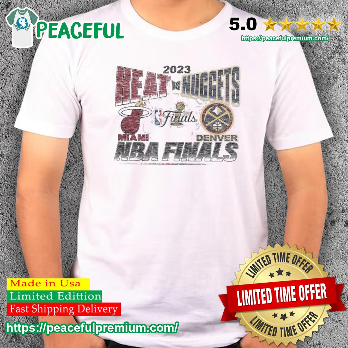 Denver Nuggets Vs Miami Heat 2023 Nba Finals Shirt