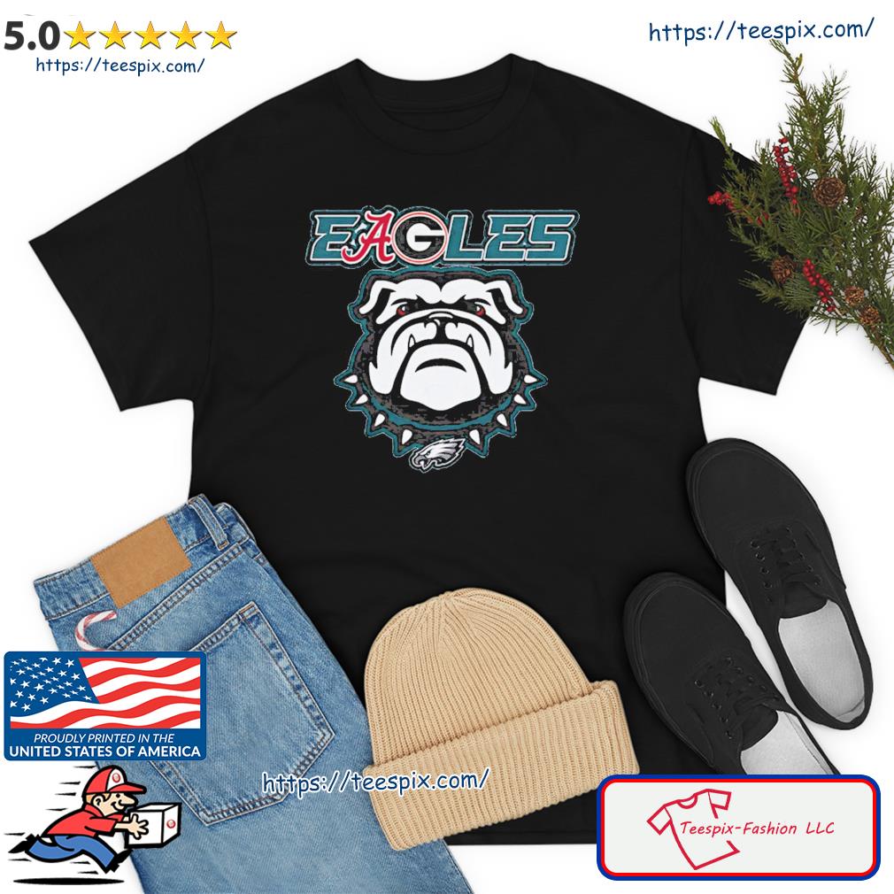 EAGEOLES Philadelphia Eagles And Georgia Bulldog Shirt - Teespix