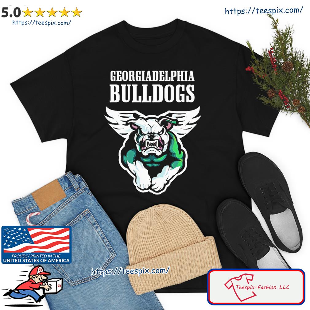 Georgia Bird Dawgs Philadelphia Eagles And Georgia Bulldogs Shirt