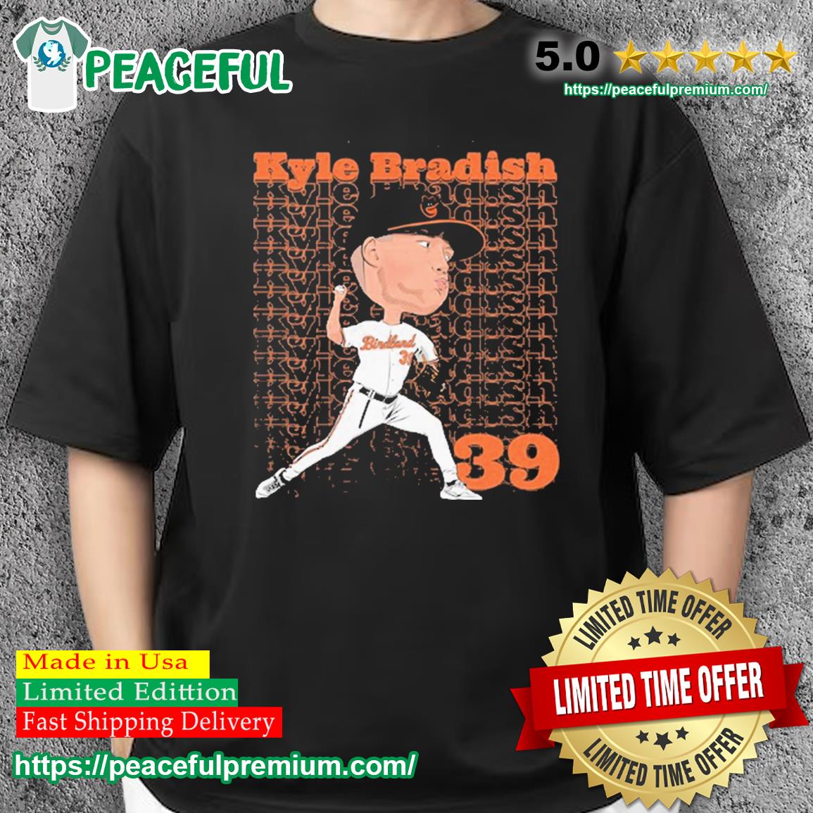 Kyle Bradish 39 Baltimore Orioles shirt, hoodie, sweater, long