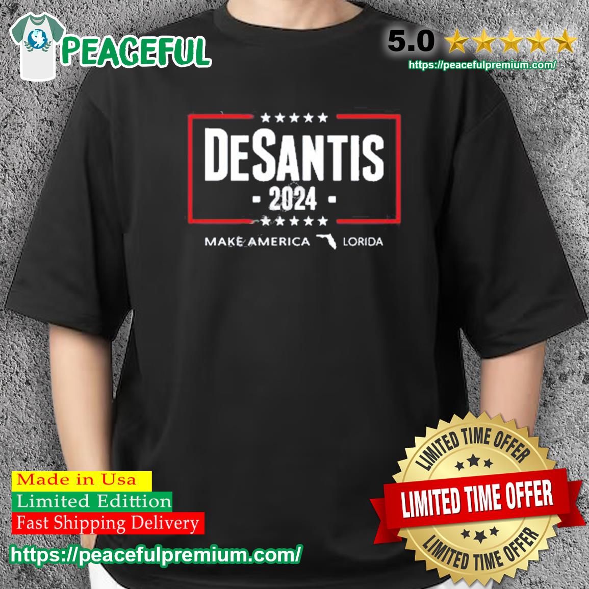 Make America Florida Desantis 2024 Shirts