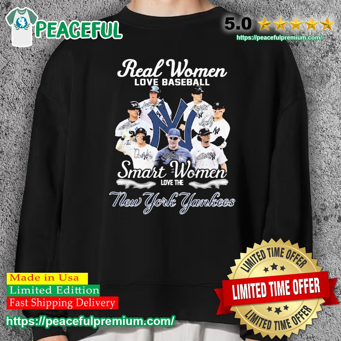 Premium real women love baseball smart women love the New York Yankees shirt,  hoodie, sweater, long sleeve and tank top