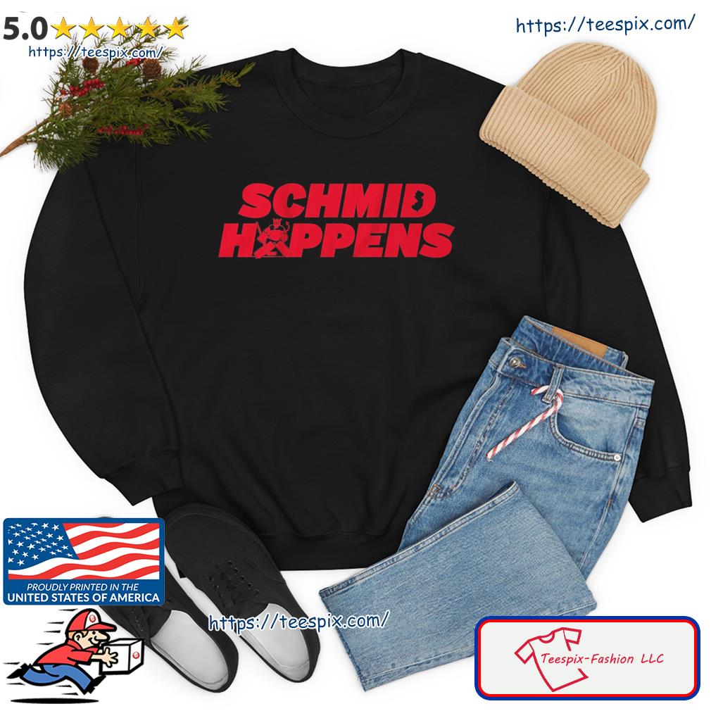 Akira Schmid New Jersey Devils Schmid happens 2023 shirt, hoodie