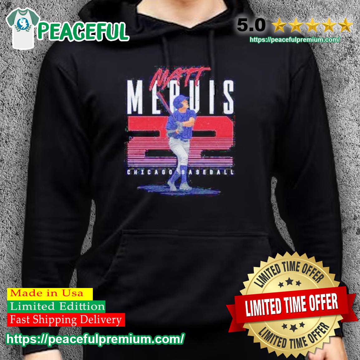 Matt mervis 22 Chicago Cubs baseball shirt, hoodie, longsleeve