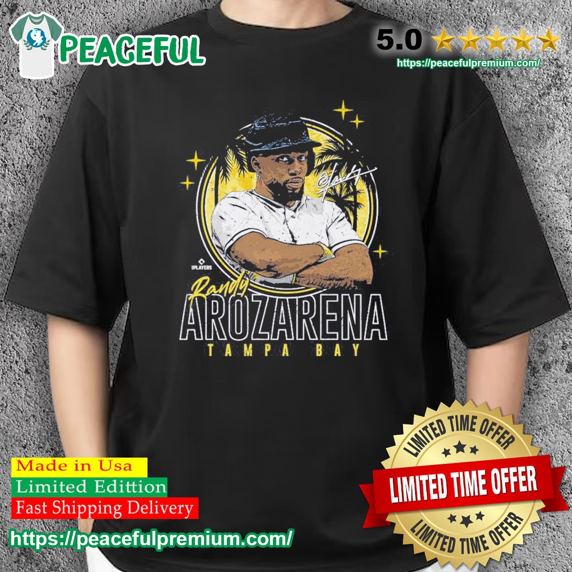 Official randy Arozarena Tampa Bay Rays Signature Shirt, hoodie