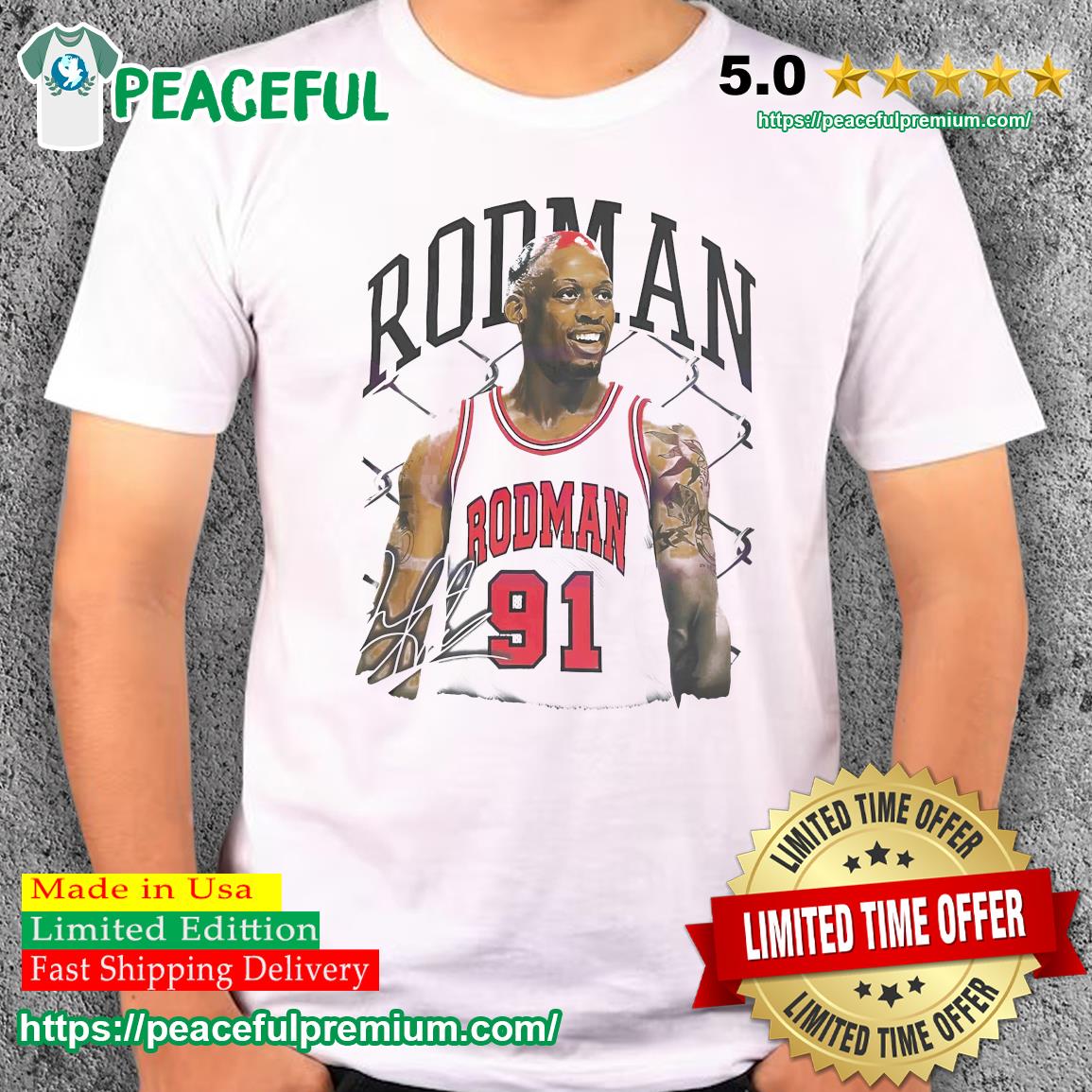 Rodman Chicago Dennis Rodman Shirt