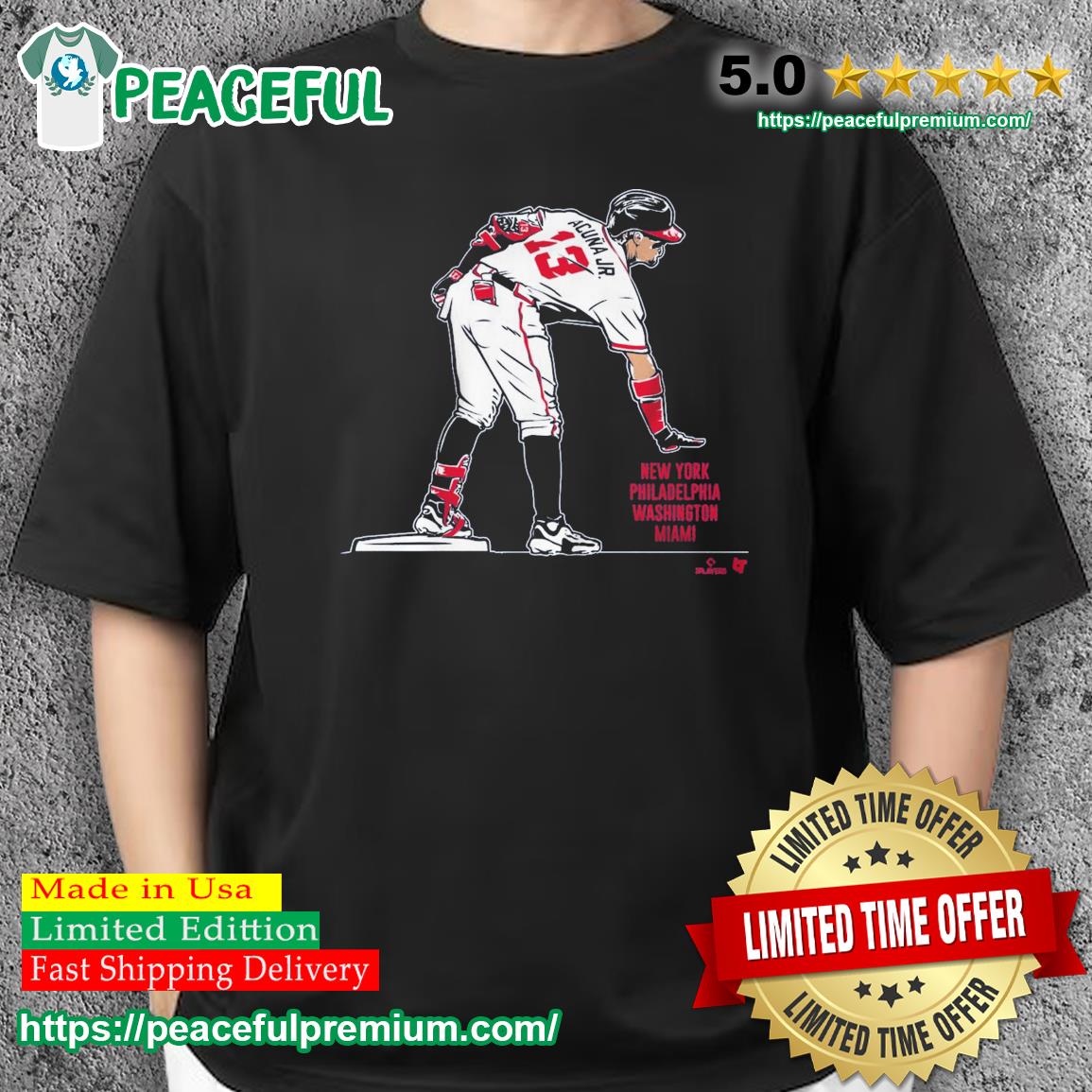 Ronald Acuña Jr Too Small T-shirt,Sweater, Hoodie, And Long Sleeved,  Ladies, Tank Top