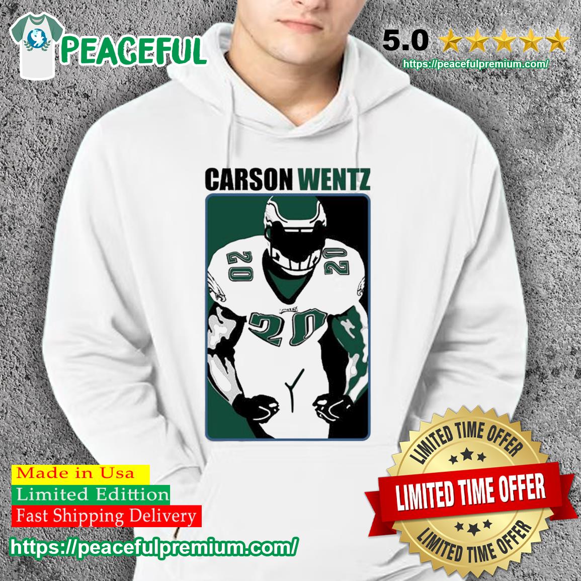 Star Carson Wentz Graphic Shirt hoodie