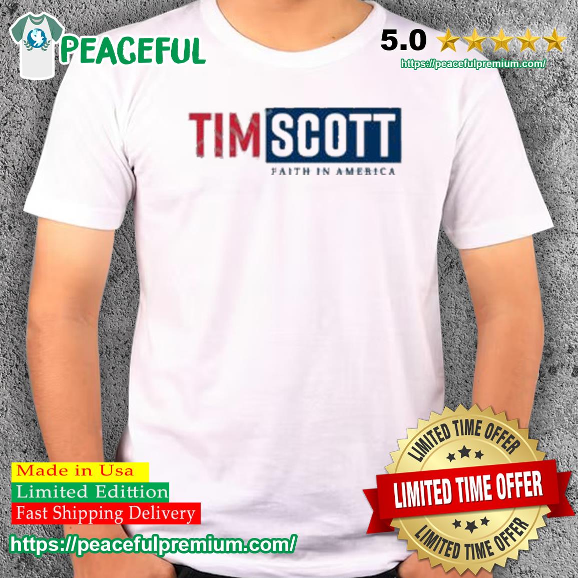 Tim Scott Store Tim Scott For President Shirt