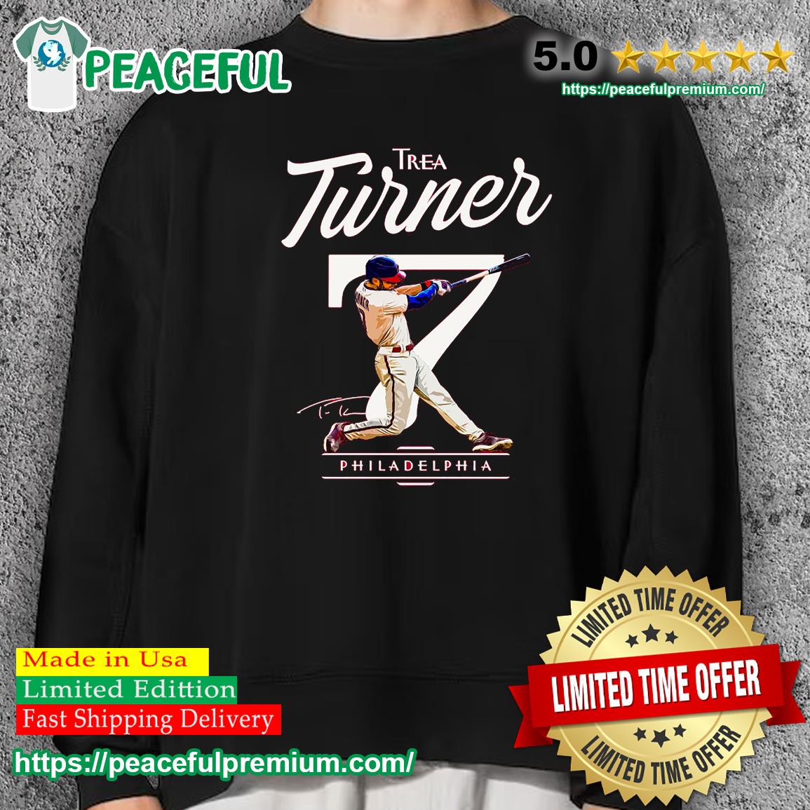 Trea Turner Philadelphia Phillies T-Shirt, hoodie, sweater, long sleeve and  tank top