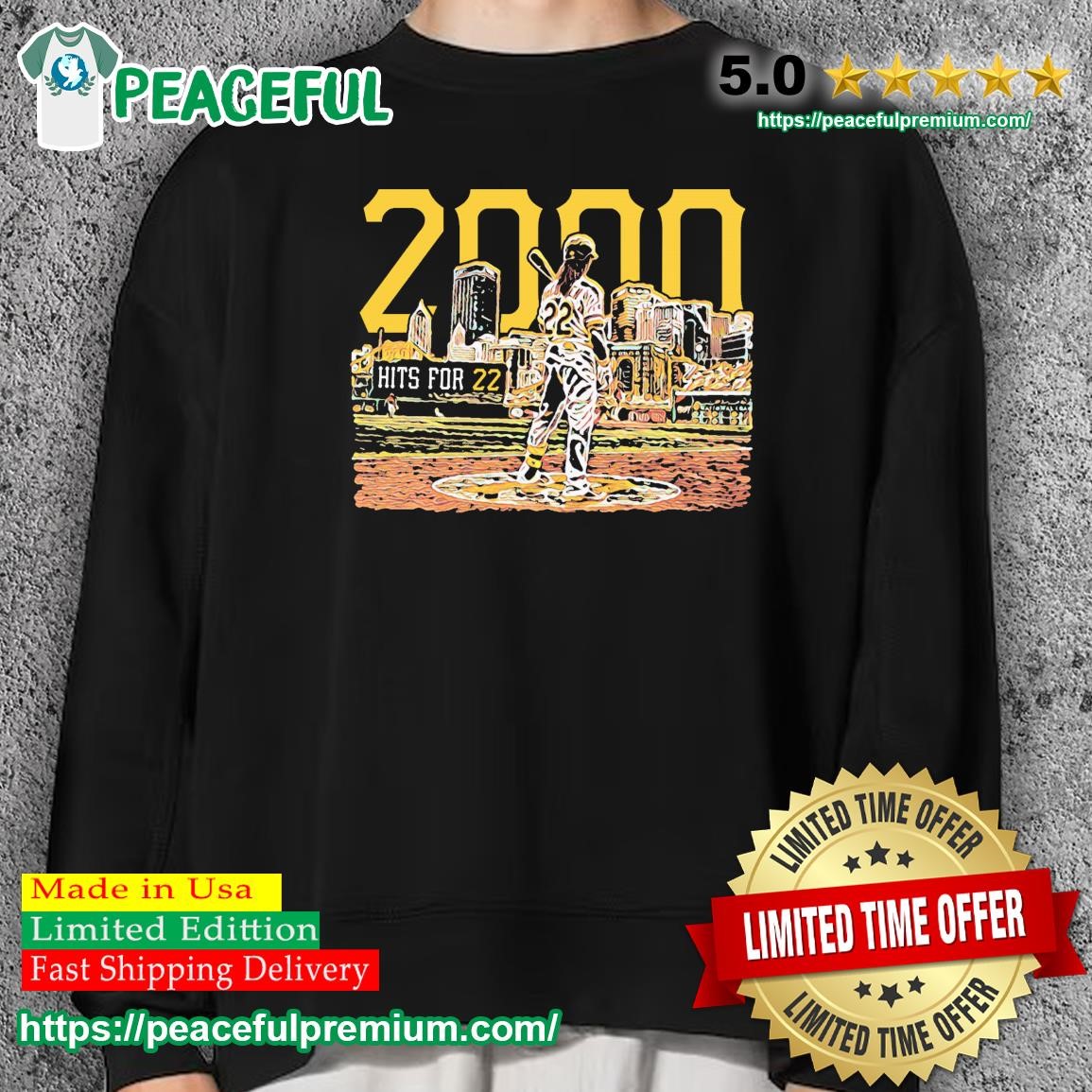 Andrew Mccutchen 2,000 Hits Shirt, hoodie, sweater, long sleeve