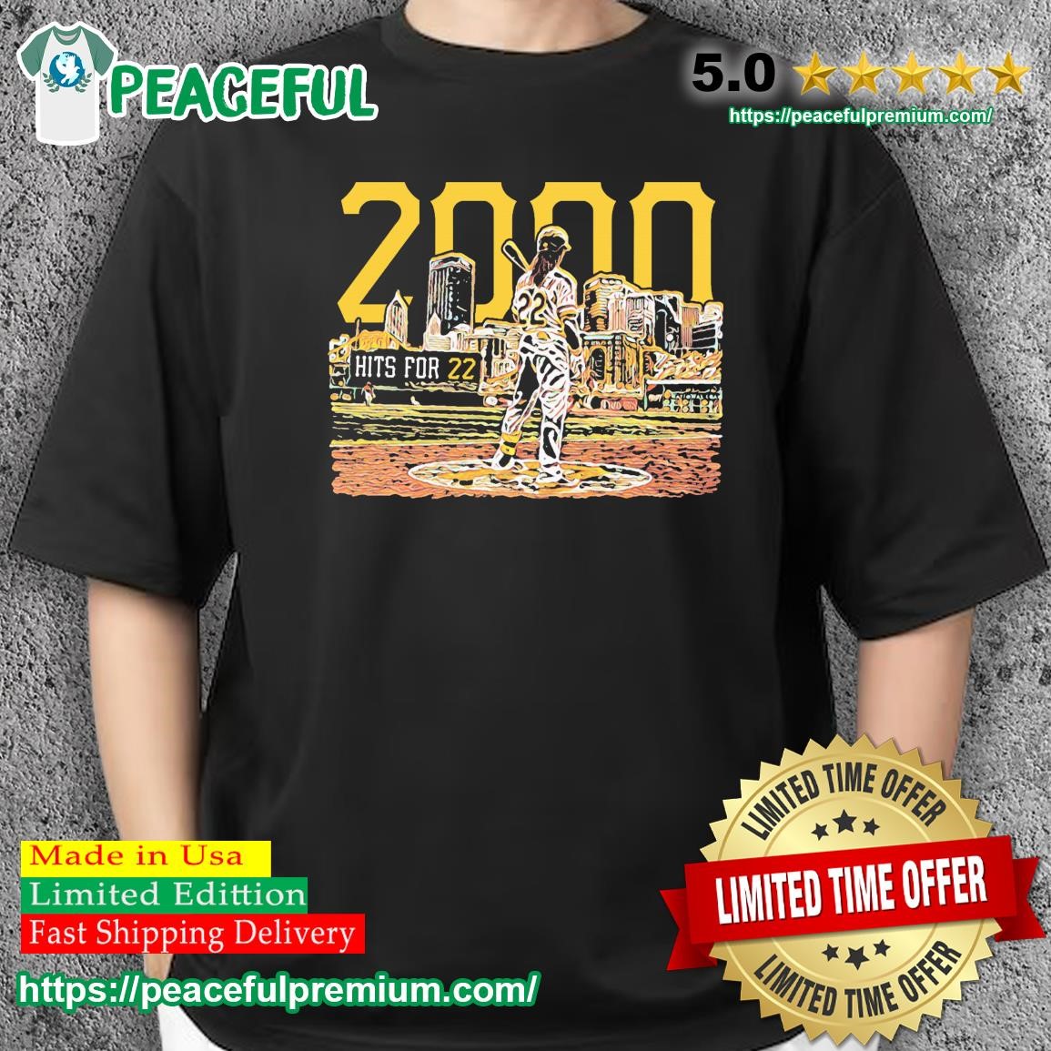 Official Andrew mccutchen 2000 hits shirt, hoodie, sweater, long