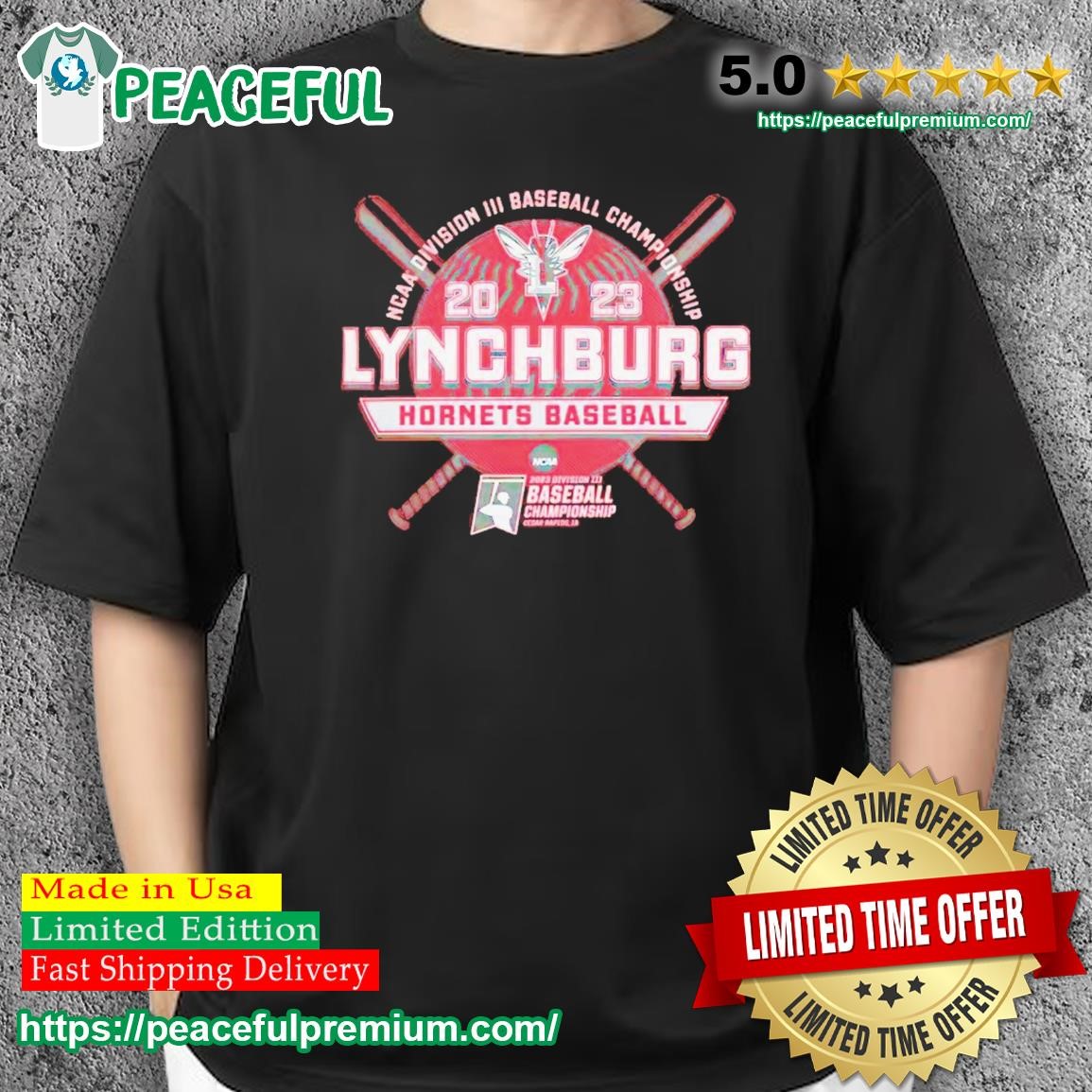 2023 Lynchburg Hornets Baseball NCAA Division III Championship Shirt,  hoodie, sweater, long sleeve and tank top