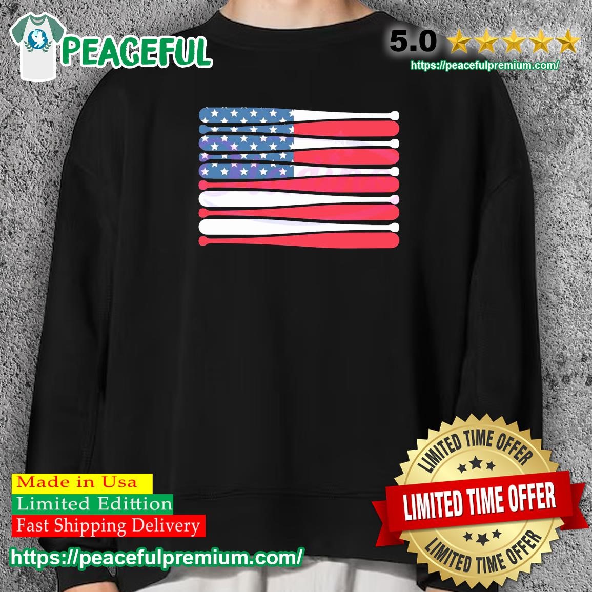 American Baseball Flag SVG 4th Of July Shirt sweater.jpg