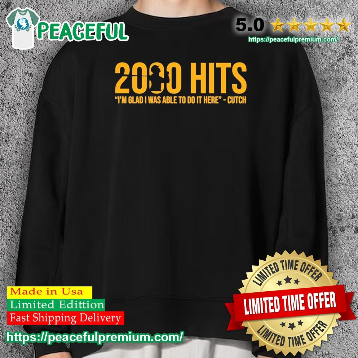 Andrew Mccutchen 2000 Hits Glad I Did It Here-Cutch Shirt, hoodie