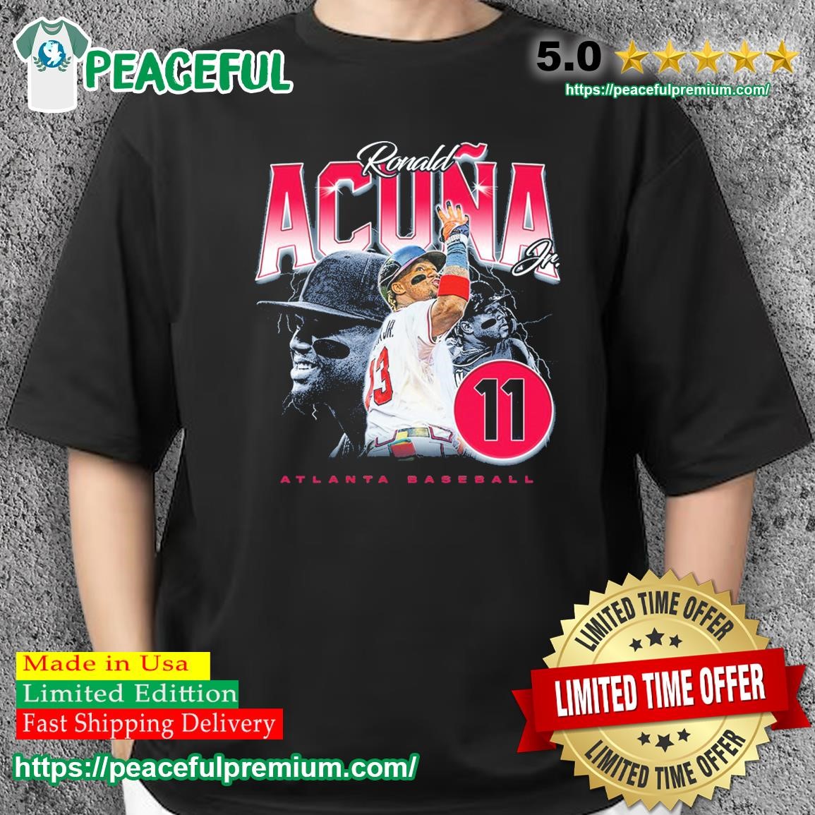 Atlanta Braves Ronald Acuña Jr. Retro 90s Shirt, hoodie, sweater, long  sleeve and tank top