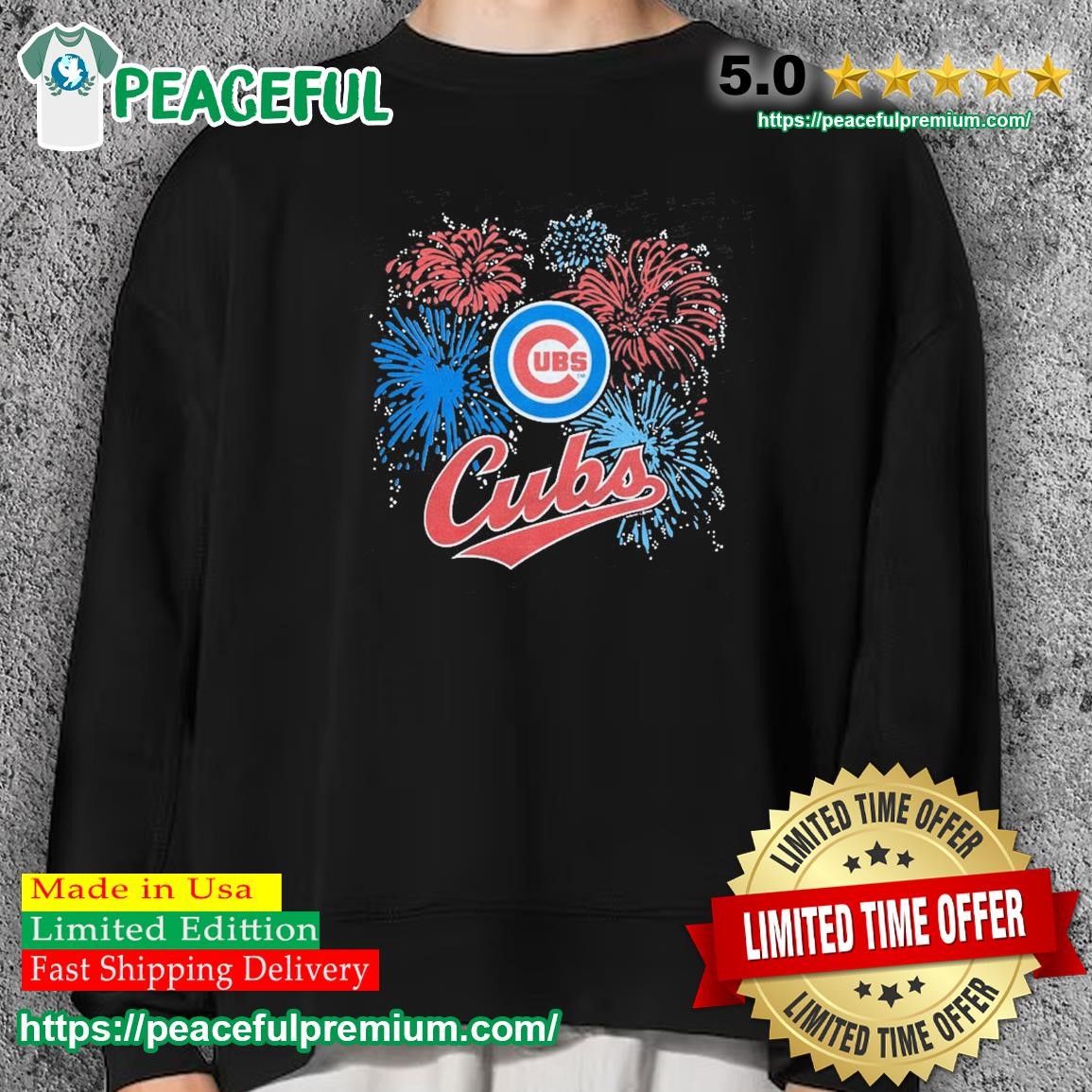 Chicago Cubs fireworks 4th of July shirt, hoodie, sweater and v-neck t-shirt