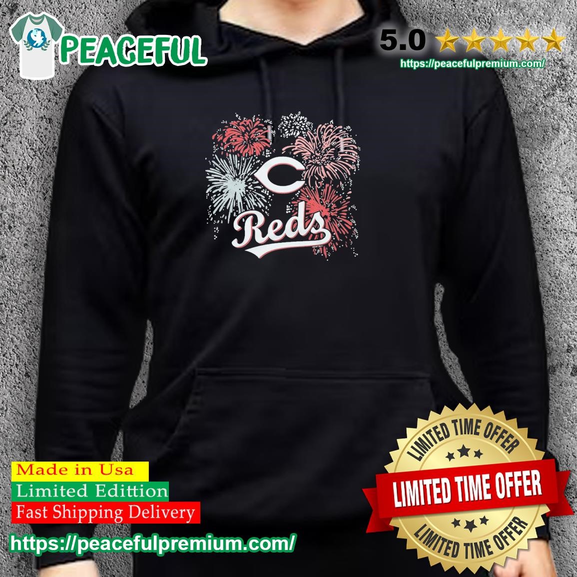 Cincinnati Reds 4th of July 2023 Reds Shirt, hoodie, sweater, long sleeve  and tank top