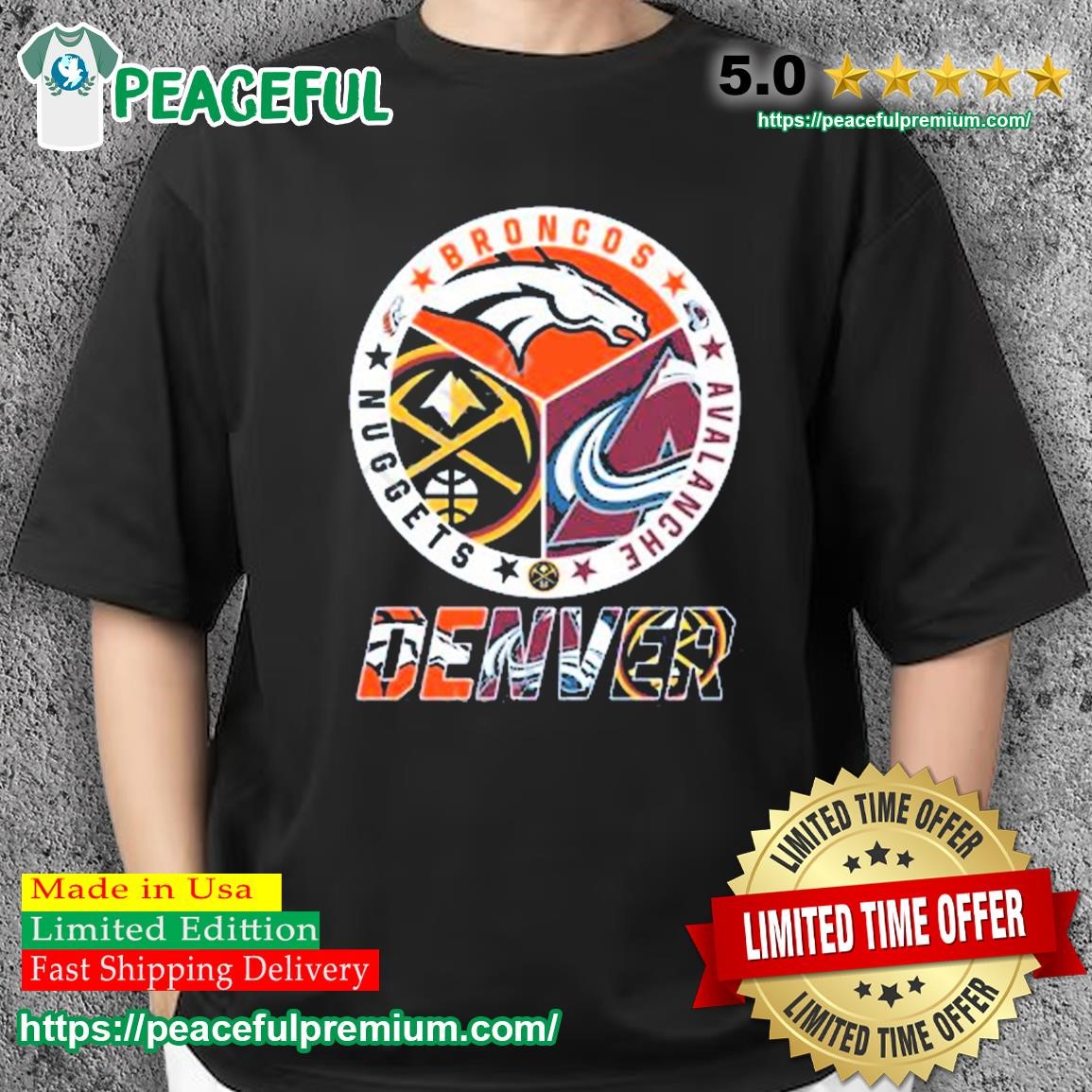 Denver Broncos Colorado Avalanche Denver Nuggets Championship logo 2023  shirt, hoodie, sweater, long sleeve and tank top